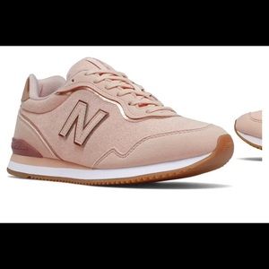 Rose Gold New Balance Fashion Sneakers